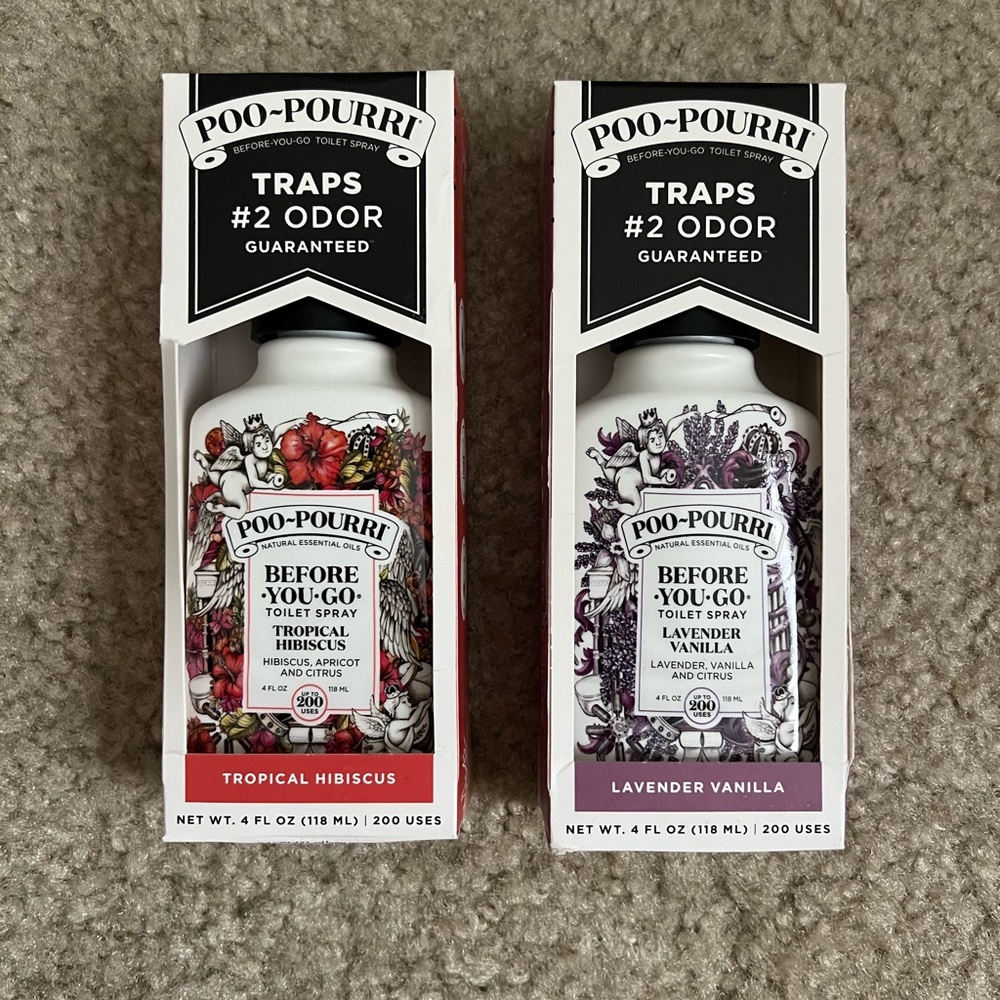 Poo-Pourri toilet spray